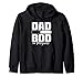 DAD BOD IN PROGRESS Cargando Figura paterna Día del padre Sudadera con Capucha