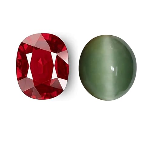 Rubis naturel œil de chat contre la banalité : gemme ovale 6,25 ct