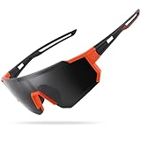 TURBOPEP Gafas de sol deportivas polarizadas para hombres y mujeres, con protección UV