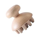 Handmassagegerät | Pilz-Massagegerät aus Holz, Massagebecher, manuelle Massagewerkzeuge, Massagebecher für Stressabbau und Muskelentspannung, Massagegeräte für Nacken, Rücken und Schultern
