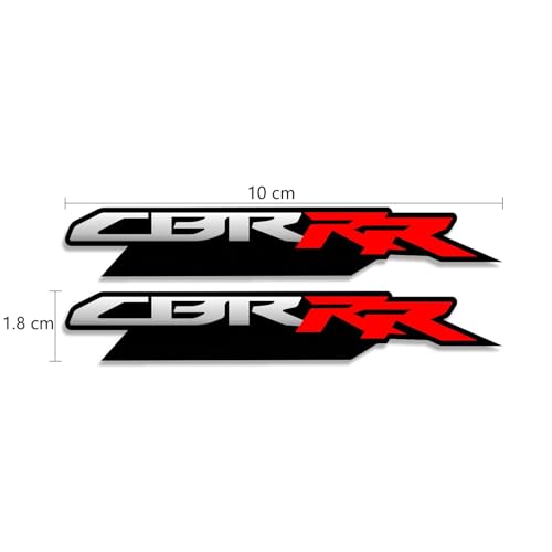 Image of Awonderful 3.94 inch Reflective Fairing Decals Fit for Honda CBR600 CBR1000RR | Self‑Adhesive Vinyl Decals Fit for Honda CBR Fairing Panels,Waterproof, Anti‑Fade For Motorcycles Exterior Decoration