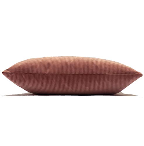 Furn Aurora Cushion Cover-Polyester-Rock Rose-45 x 45cm (18" x 18" inches), 45x45cm, 46 x 46 cm (Pack of 1) - Image 2