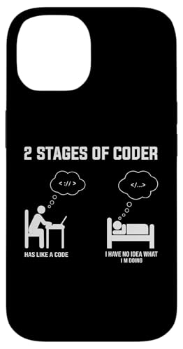 2 Stages Of Coder X}zP[X iPhone 14 p
