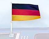 Autoflagge Deutschland 27 x 45 cm