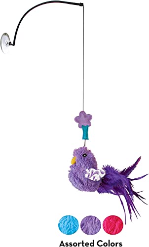 Kong - Connects Window Teaser - Giocattolo Per Gatti Da Finestra (Colori Assortiti) - 5