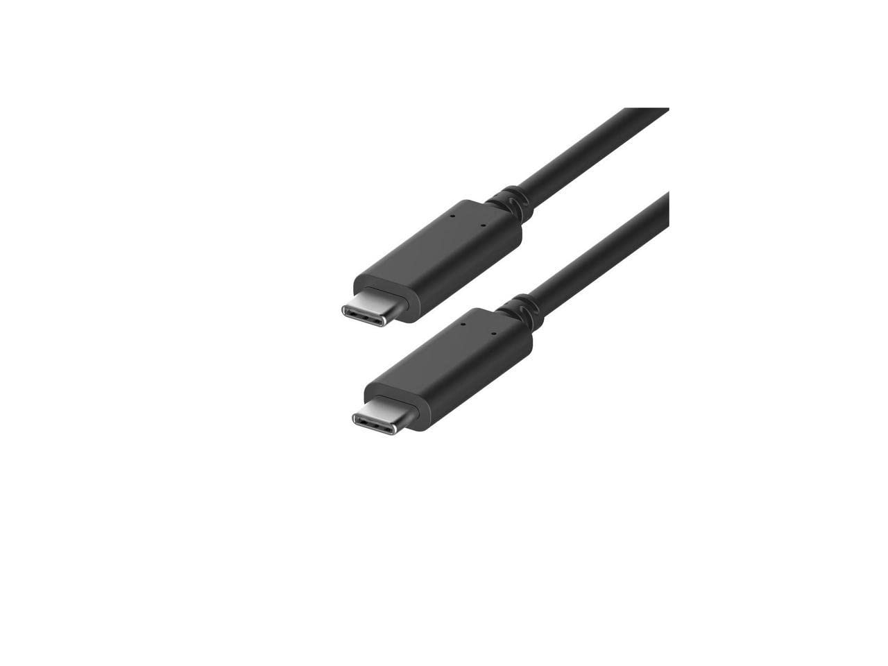 USB-C To USB-C Cable M/M USB 3.1 Gen 2 10GBPS 6FT Black