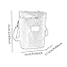 Menolana Red Ratafia Insulation Bag Backpack Cooling Bag Store 4 Bottles Ratafia Versatile Picnic Bag Cooling Bag Insulated Cooling Bag Bag for Beach Trips, Gray