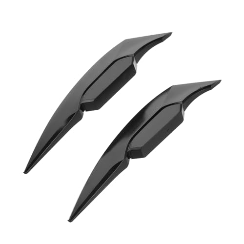ZUNOXAZ 2個 防刮爪形サイドウィングレット バイク スクーター 電動車対応 空力安定化装飾パーツ 取り付け簡単 側風軽減による走行安定性向