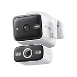 Tapo C575D 4K Überwachungskamera Außen mit Dual-Objektiv, 170° Ultraweitwinkel, 8mm Teleobjektiv, PoE/DC, Dualband-WLAN, kostenlose lokale KI-Erkennung, microSD/H500 Hub, IP66, 2026 Flaggschiff