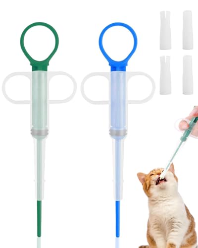 2 unidades de pastillas para gatos y mascotas, alimentador de pastillas para gatos, pastillas, para gatos, pastillas para gatos, lanzador de pastillas para gatos, mascotas, lanzador de pastillas