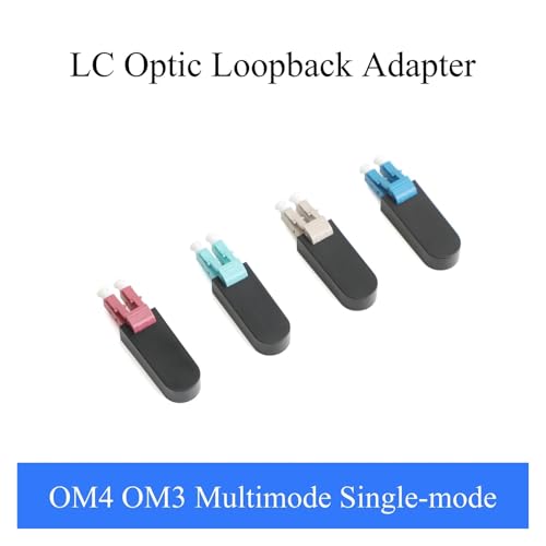 Boucle fibre optique 2LC OM3 connecteur mâle de test monomode multimode - 2