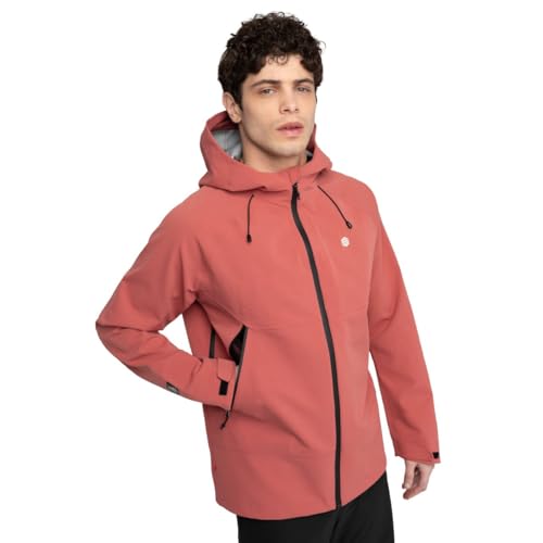 SIROKO Chaqueta hardshell montaña senderismo Simien Rojo M