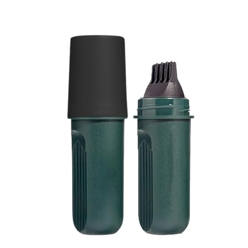 Cubre las canas al instante con este tinte en barra y peine dos en uno. Resistente al agua y al sudor, apto tanto para hombres como para mujeres para un color natural.