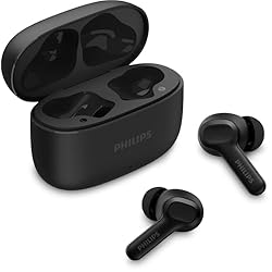 Fone de Ouvido Bluetooth à Prova D'água Philips TWS TAT1235BK/97