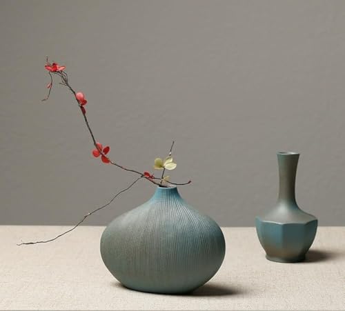 Vase ikebana en céramique pour composition florale de table - 3