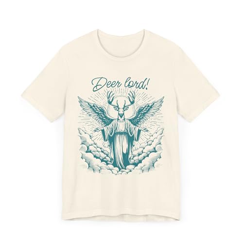 Fini les looks banals avec la chemise graphique jésus religieux Dear Lord unisexe et amusante