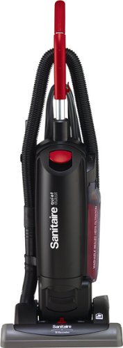 Sanitaire SC5815B Commercial Quite Upright Bagged Vacuum Cleaner with Tools and 10 Amp Motor, 15