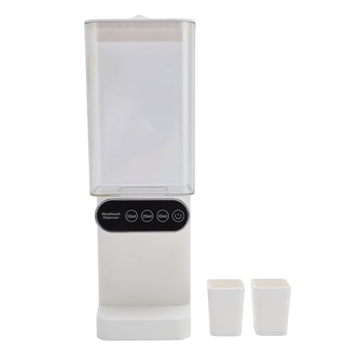 mingzhe Dispensador de Enjuague Bucal de 700 Ml de Capacidad Inteligente con 3 Engranajes Dispensador para el Baño