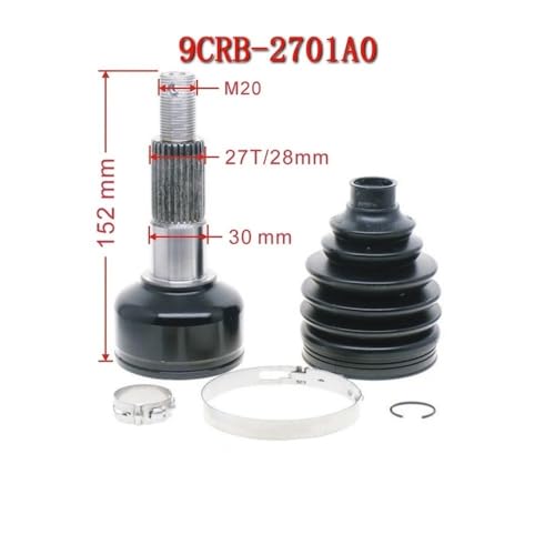 Roulement de moyeu ODM 9CRB-2701A0 pour entretien de quad CForce - 3