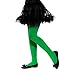 Produktbild NET TOYS Kinderstrumpfhosen | Grün | Vielseitiges Kinder-Accessoire Strumpfhose für Mädchen | Perfekt geeignet für Kinder-Fasching & Kostümfest