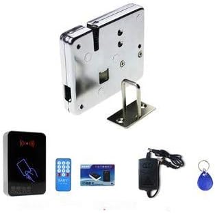 ID Card Reader+ 5 Kinds of Mini Electric Lock for Access Control System,Locker Small Electric Lock (Mini Lock E)