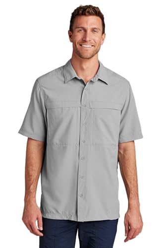 Port Authority Men's Short Sleeve UV Daybreak Button-Down Shirt