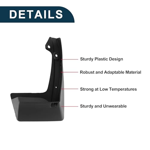 Image of Mud Flaps Splash Guards for Toyota IZOA 2018-2023 Front & Rear Mud Guards W /Mount Accessories