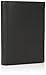 Guess Men's Leather Trifold Wallet, Black Plaque, One Size