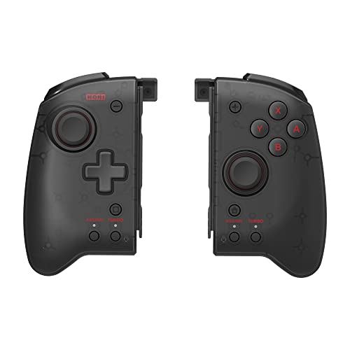 Hori Split Pad Pro Attachment Set - Ergonomic Controller For Handheld Mode & Wired Controller - Officially Licensed By Nintendo - Nintendo Switch; #TOP7