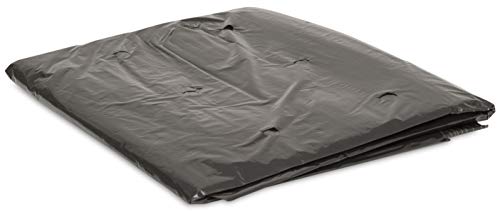 Windhager 06753 Film Anti-Mauvaises Herbes pour Jardin, Protection Contre Les Mauvaises Herbes, Aide à la Croissance des Fraises 10 x 1,5 m, 37 μm, Noir