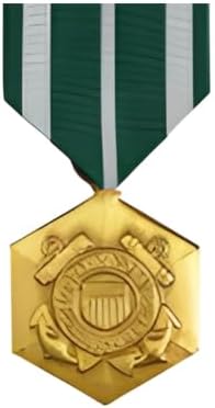 Coast Guard Commendation Medal Full Size Anodized Finish