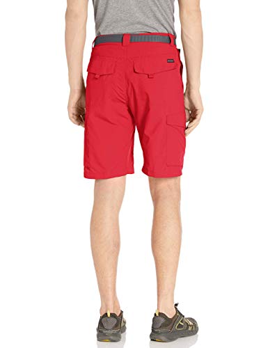 Image of Columbia Men's Regular Fit Shorts (AM4723 Cypress Heather Camo Print 40)