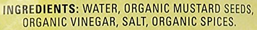 Organicville Stone Ground Organic Mustard, 12 oz
