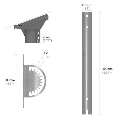 Image of Starlink Standard Pivot Mount Gen 3 4 /4X V4 Stainless Steel with Pipe Adapter