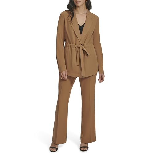 Calvin Klein Women's One Button Woven Jacket