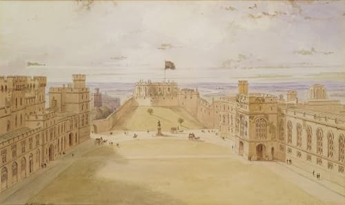 Lienzo Castello di Windsor decoración elegante para salones modernos 60x90cm