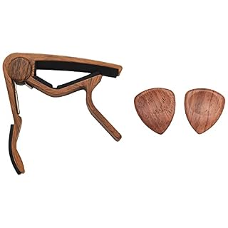 loveless Guitare REal WOOD PICKS INCLUD (2) Set pour Guitare Acoustique, Guitare éLectrique Quick Change pour Easy… - Les Beatles, Paul McCartney, John Lennon, RIngo Starr, George Harrison