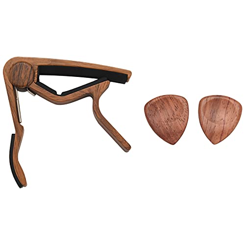 CURTT Guitare REal WOOD INCLUD (2) Set pour Guitare Acoustique, Guitare éLectrique Quick Change pour Easy Transpose - Les Beatles, Paul McCartney, John Lennon, RIngo Starr, George Harrison CURTT Guitare REal WOOD INCLUD (2) Set pour Guitare Acoustique, Guitare éLectrique Quick Change pour Easy Transpose