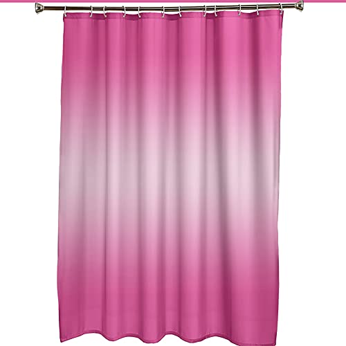 Rideau de douche de qualité supérieure rose 180x180 en polyester durable - 7