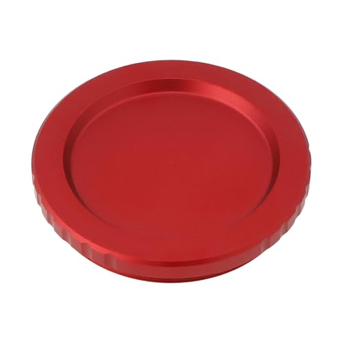 Cache anti-poussière M42 x 0,75 mm en métal rouge pour télescope