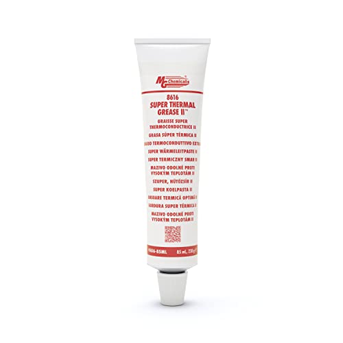 MG Chemicals 8616 Super Thermal Grease II, 230 g Tube, Cream (8616-85ML)