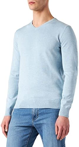 TOM TAILOR Męskie Sweter Basic