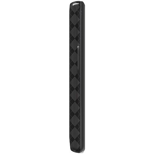 Amzer Luxe Argyle High Gloss TPU Soft Gel Skin Case Cover for LG Spectrum VS920, Verizon LG Spectrum VS920 - Retail Packaging - Smoke Grey