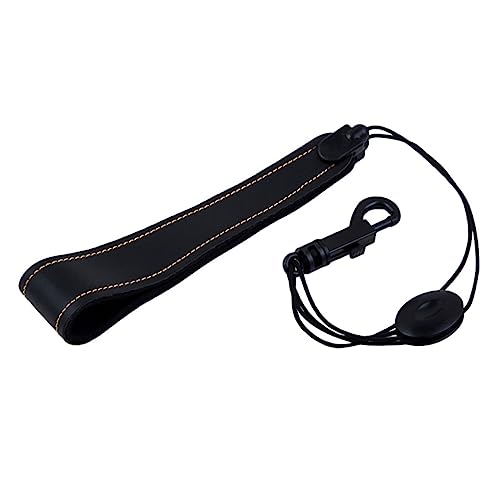 BESPORTBLE Adjustable Leather Saxophone Neck Strap for Tenor Alto Soprano Saxophones Comfortable Sax Neck Strap for Musicians Sax Neck Belt for All