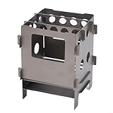 【Facile à utiliser】: le poêle à bois est extrêmement facile à assembler, ce qui le rend facile à utiliser pour les amateurs de camping.