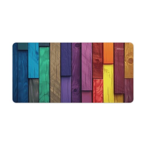 Tapis de souris de jeu bois coloré pour sublimer votre bureau à la maison