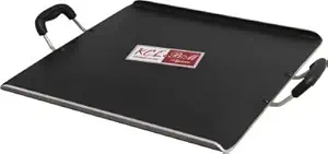 KCL Non Stick Ceramic Tawa, 33 cm, Black, 1 Piece