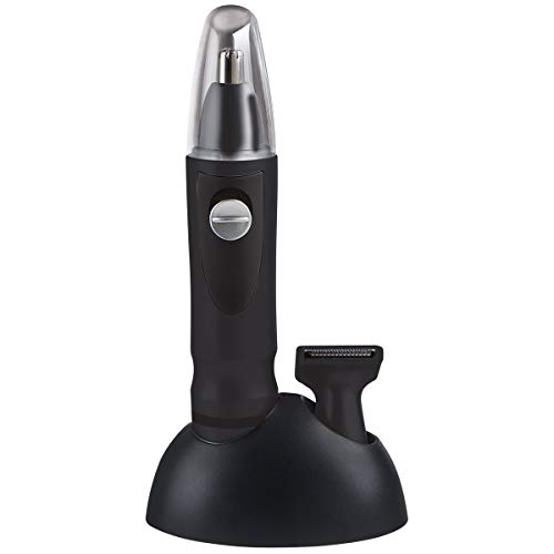 Black Series Ear & Nose Personal Trimmer, Cordless Battery-Powered Grooming Kit
