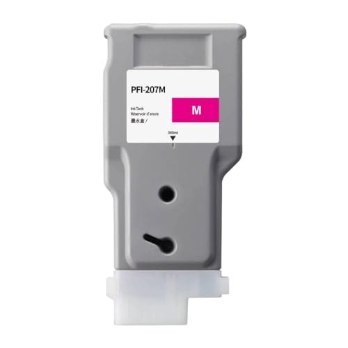 Encre PFI-207 MBK magenta compatible avec traceurs iPF 785 et 685