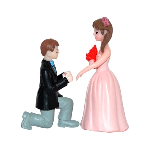 Image of CraftVatika Valentine Gift for Girlfriend Boyfriend, Husband Wife, Valentine Love Couple Romantic Miniature Statue Showpiece, Birthday Gift Propose Day Gift for Woman
